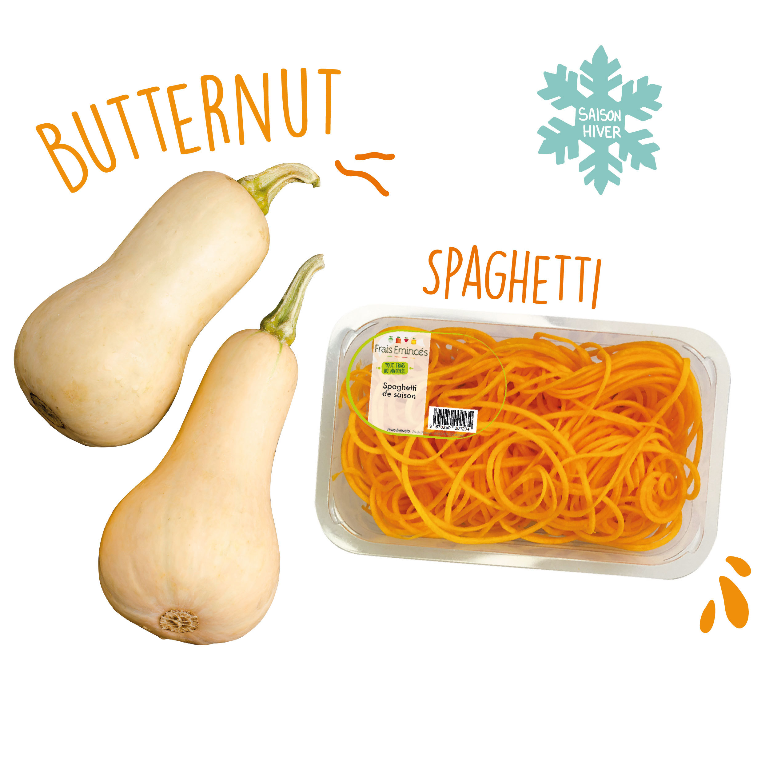 Spaghetti saison - Hiver