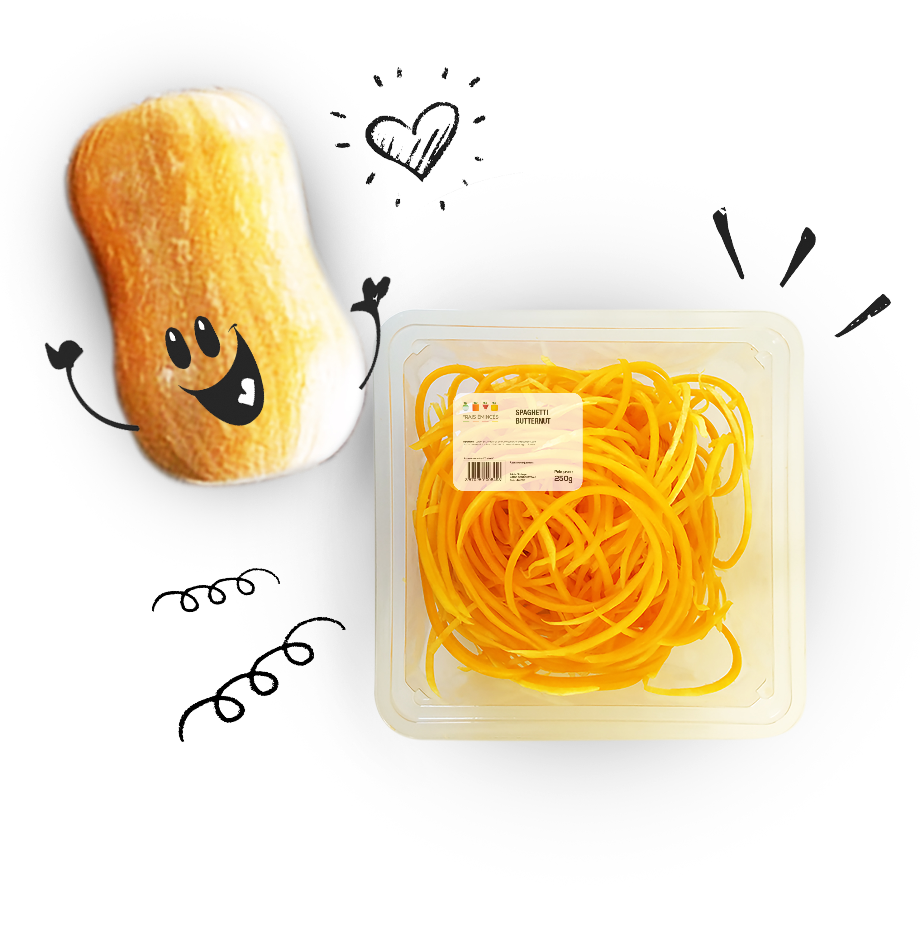 Spaghetti butternut ILLUS